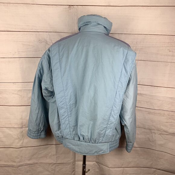 Vintage Bomber Jacket Anba of Austria 80s Women's Ski Winter 12 1X Olympic Sport - Picture 6 of 16